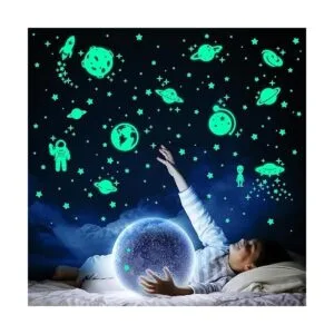 260 unidades de estrellas que brillan en la oscuridad_3