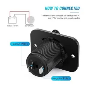 Nilight Juego de 2 enchufes para encendedor de_6