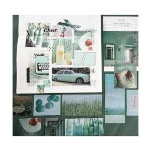 Juego de 280 calcomanías de papel kawaii Washi decoración_5