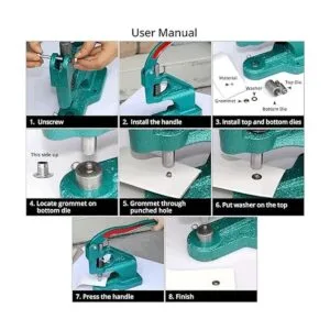 QWORK Kit de herramientas de perforación de máquina con_3