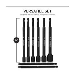 NEIKO 10067A Juego de destornilladores de tuercas de