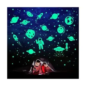 260 unidades de estrellas que brillan en la oscuridad_1