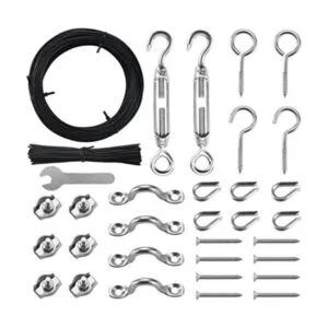 Byshun Kit para colgar luces al aire libre kit de_1