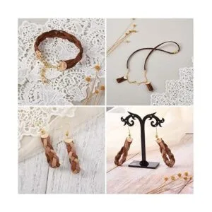 PandaHall 120 piezas de lazos con extremos de crimpado 3