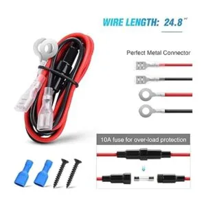 Nilight Juego de 2 enchufes para encendedor de_5