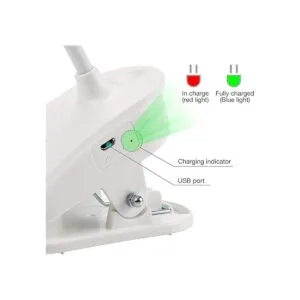 Paquete de 2 lámparas Miady con clip lámpara de lectura_4