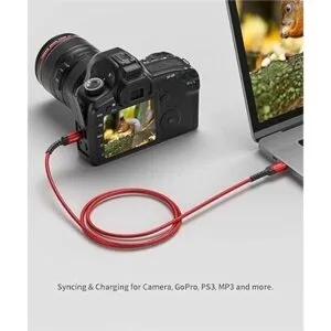 Cable mini USB a tipo C JSAUX USB C a Mini USB Cable de_3