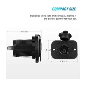 Nilight Juego de 2 enchufes para encendedor de_2