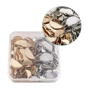 PandaHall 120 piezas de lazos con extremos de crimpado 3