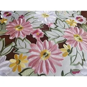 Camino de mesa de primavera de 13 x 34 pulgadas apliques_5