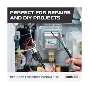 Cable de alimentación de repuesto de 12 AWG con extremo_3