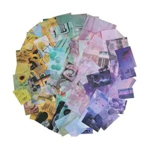 Juego de 280 calcomanías de papel kawaii Washi decoración_2