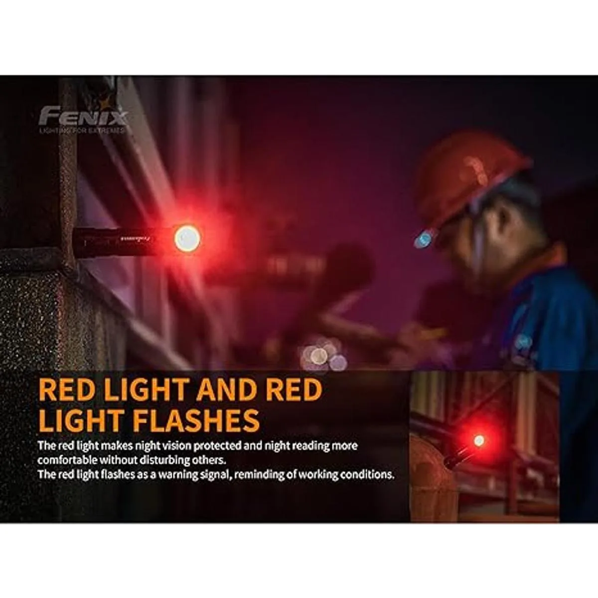 Fenix HM61R Faro magnético recargable en forma de L de_4