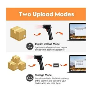 Tera 1D Escáner de códigos de barras inalámbrico con_5