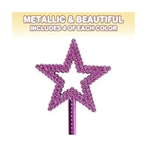 ArtCreativity Varitas metálicas para niños 12 unidades_6