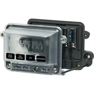 Blue Sea Systems 5056 STBlade Bloque de fusibles de 4_1