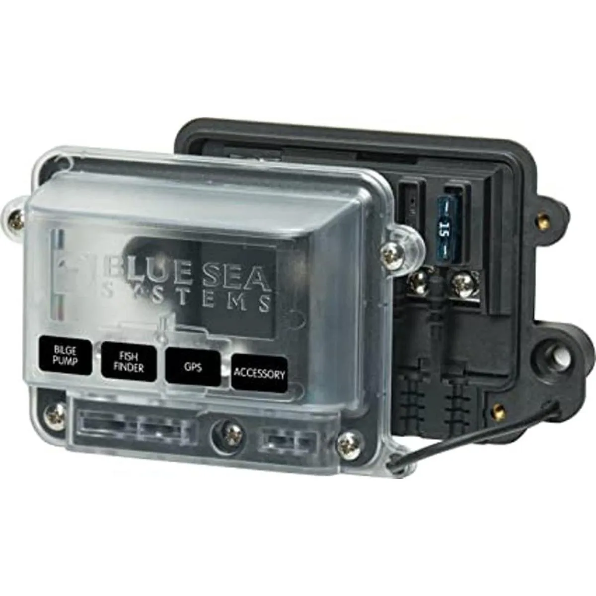 Blue Sea Systems 5056 STBlade Bloque de fusibles de 4_1