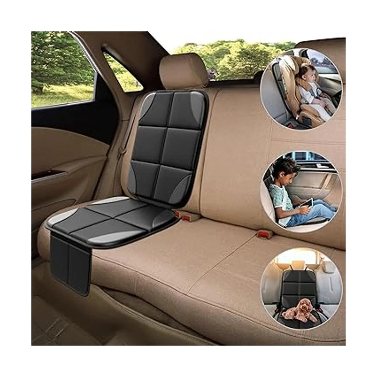 MHO Protector de asiento de automóvil paquete de 2_3