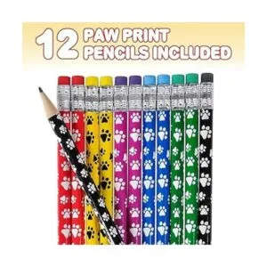 ArtCreativity Lápices con estampado de patas para niños_2