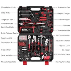 Eastvolt 218 Kit de herramientas para el hogar kit de