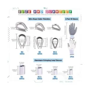 Glarks 132 piezas de 14 pulgadas de largo 116 564_3