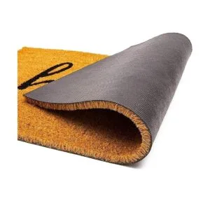 Hello Coco Felpudo de coco para patio tapete de