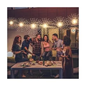 Paquete de 2 luces decorativas colgantes 200 luces LED