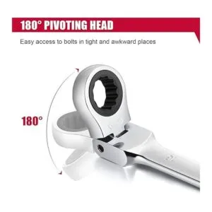 Eastvolt EVHT1201 Juego de llaves de trinquete de cabeza