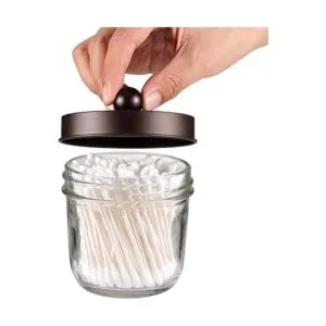 Mason Jar Bathroom Accessories Set4 Pack Foaming Soap