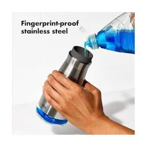 OXO Dispensador de jabón de acero inoxidable Good Grips_5