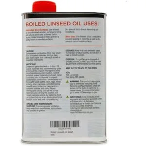 LinSheen Aceite de linaza hervido tratamiento de madera_2