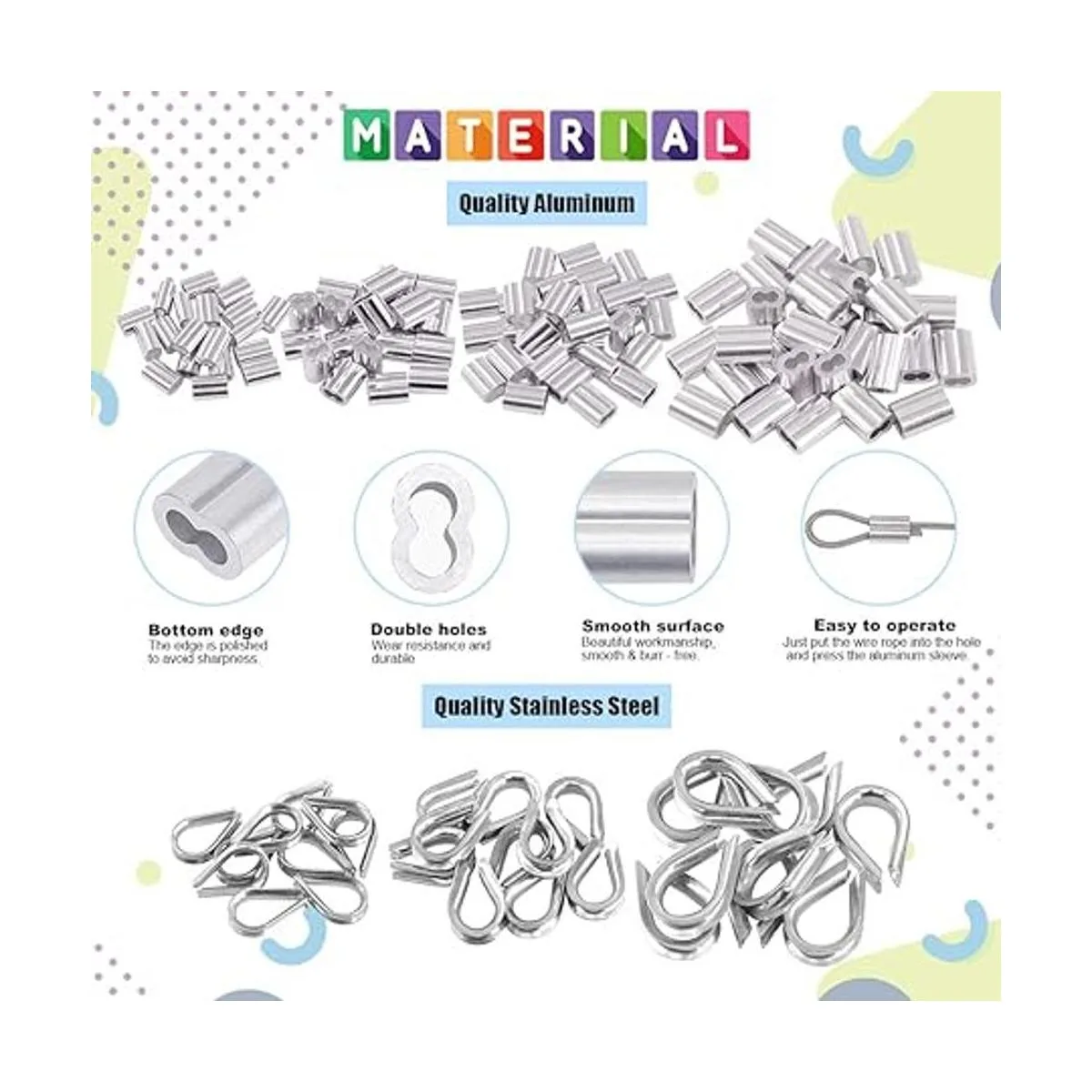 Glarks 132 piezas de 14 pulgadas de largo 116 564_4