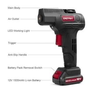 Eastvolt Compresor de aire inflador de neumáticos de 12 V_3