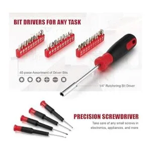 Eastvolt EVHT12801 juego de herramientas de reparación