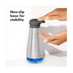 OXO Dispensador de jabón de acero inoxidable Good Grips_4