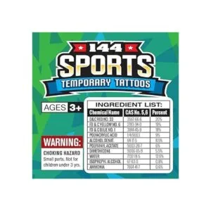 ArtCreativity Tatuajes temporales deportivos para niños_2