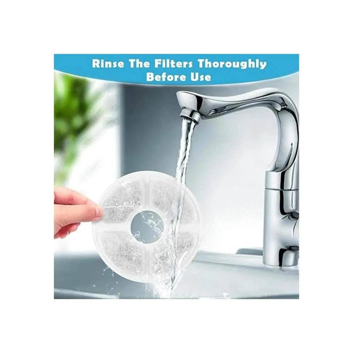 PK.ZTopia Paquete de 12 filtros de repuesto de fuente para