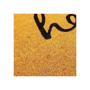 Hello Coco Felpudo de coco para patio tapete de