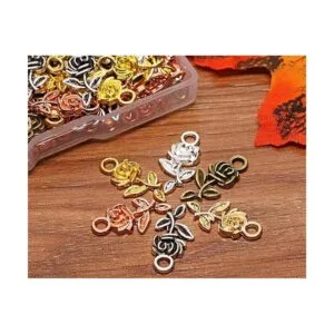 Shapenty 6 colores mini cuentas de metal a granel para_2