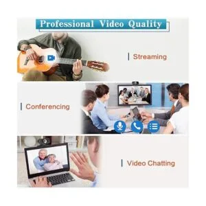 Cámara web HD 1080P cámara web con micrófono cámara_2