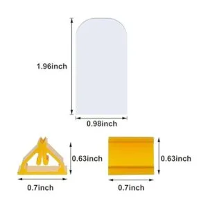 Juego de 12 soportes para tarjetas de juego multicolor