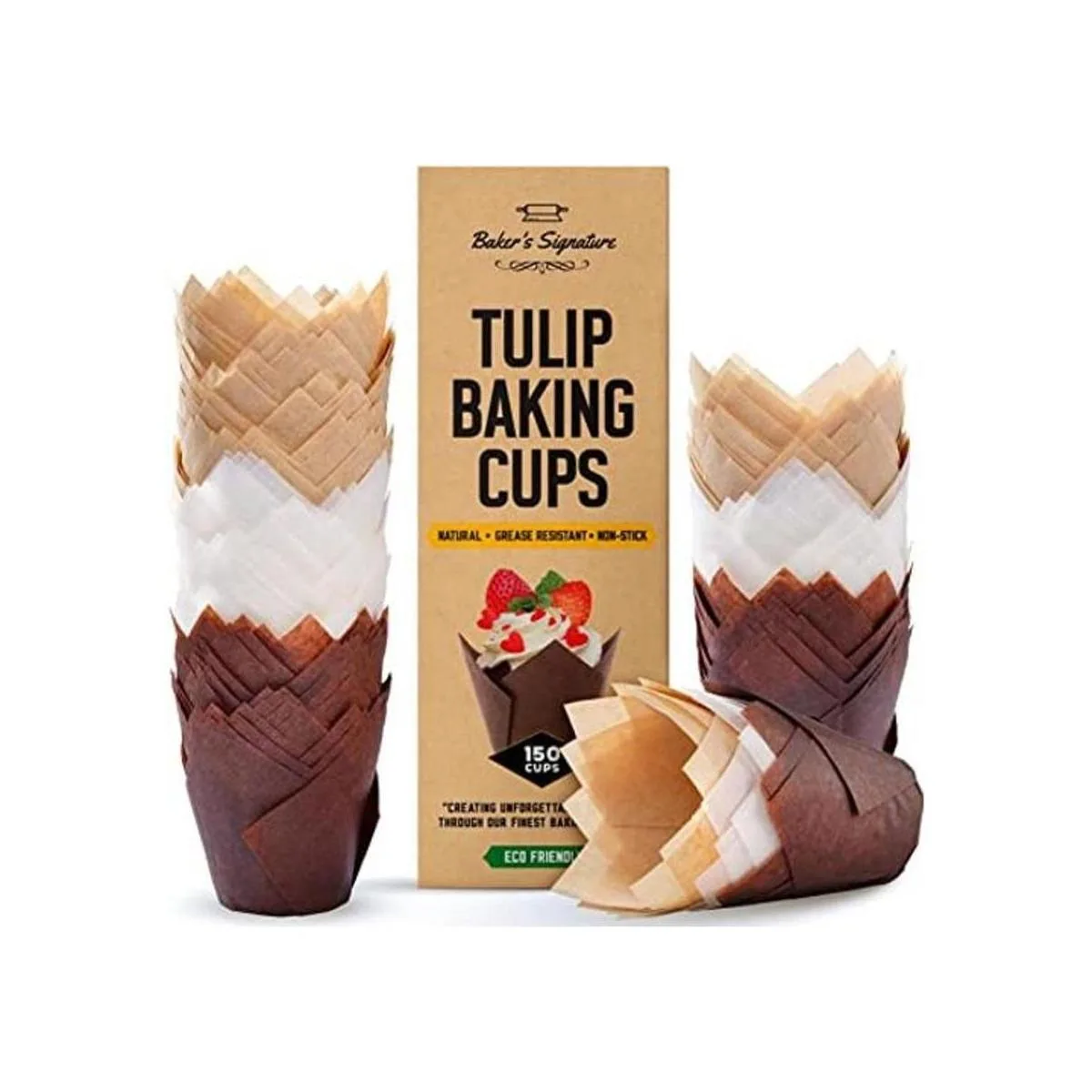 Bakers Signature Tulip Bolsas de papel para hornear para_1
