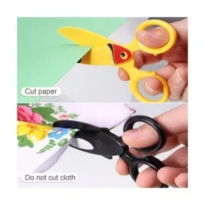 3 tijeras de seguridad para niños pequeños en diseños de