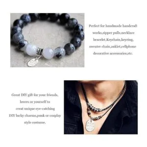 PH PandaHall 360 dijes de aleación de estilo tibetano de 6_4