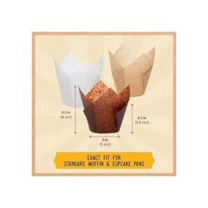 Bakers Signature Tulip Bolsas de papel para hornear para_3