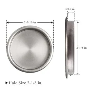 6 tiradores de dedo para puerta de armario níquel_4