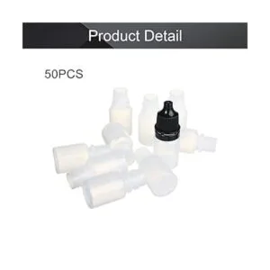 Othmro PE botella cuentagotas translúcida 0.2 fl oz_4