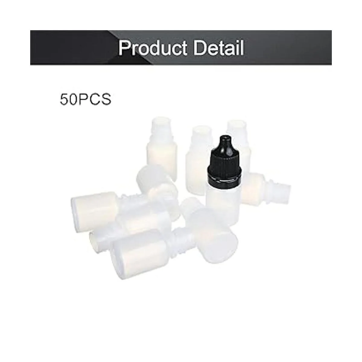 Othmro PE botella cuentagotas translúcida 0.2 fl oz_4