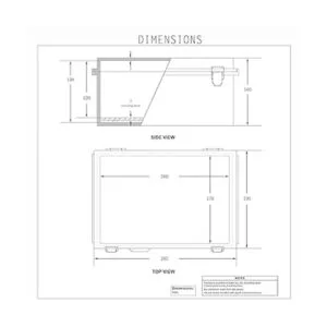 Gratury Caja de conexiones cubierta con bisagras cierre_4