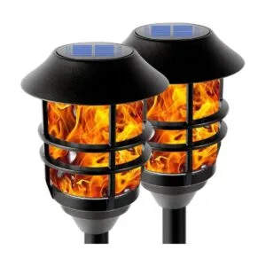 Luces solares de llama Luces solares para exteriores de_1